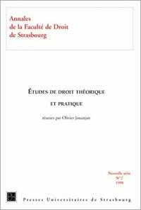 Études de droit théorique et pratique