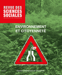 REVUE DES SCIENCES SOCIALES N  55/2016. ENVIRONNEMENT ET CITOYENNETE