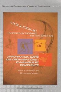 INFORMATION DANS LES ORGANISATIONS - DYNAMIQUE ET COMPLEXITE