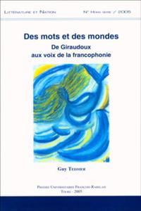 DES MOTS ET DES MONDES