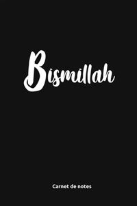 CAHIER BISMILLAH  NOIR