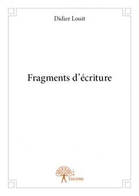 Fragments d’écriture