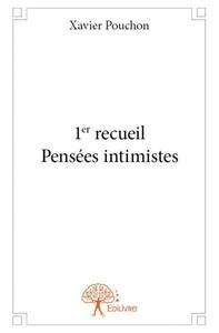 1er recueil pensées intimistes