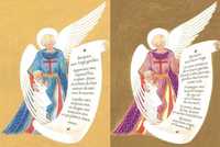 Carte Ange gardien Fille - Lot de 10