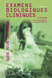 examens biologiques cliniques, 4e ed.