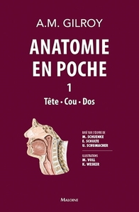 ANATOMIE EN POCHE VOL 1 - VOLUME 1 : TETE - COU - DOS