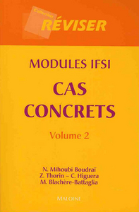 modules ifsi. cas concrets. volume 2