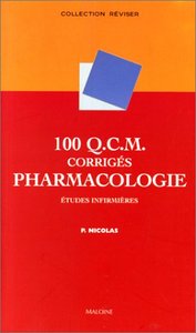 100 QCM DE PHARMACOLOGIE