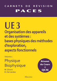 UE3 PHYSIQUE  BIOPHYSIQUEV1PACES