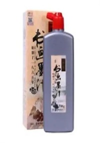BOUTEILLE D'ENCRE DE CHINE NOIRE "SHUHUA" (250ML)