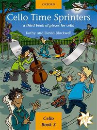 CELLO TIME SPRINTERS 3 VIOLONCELLE + RECUEIL + ENREGISTREMENT(S) EN LIGNE