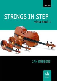 JAN DOBBINS : STRINGS IN STEP VIOLA BOOK 1 - RECUEIL AVEC SUPPORT AUDIO