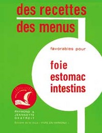 Recettes et menus pour foie estomac intestins