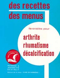 Recettes et menus pour arthrite rhumatisme