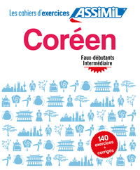 Coréen faux-débutants & intermédiaire (cahier d'exercices)