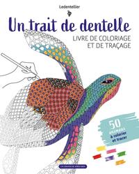 Coloriage, un trait de dentelle