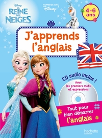 J'APPRENDS L'ANGLAIS AVEC LA REINE DES NEIGES 4-6 ANS