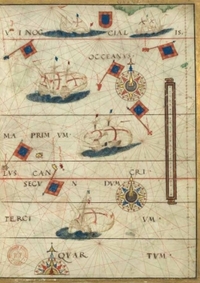 CARNET LIGNE ATLAS NAUTIQUE DU MONDE MILLER 2, 1519