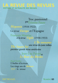 LA REVUE DES REVUES - NUMERO 60