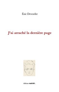 J'ai arraché la dernière page