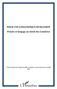 Pour une linguistique humaniste