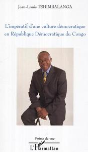 L'impératif d'une culture démocratique en République Démocratique du Congo
