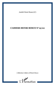 CAHIERS HENRI BOSCO N°19/20