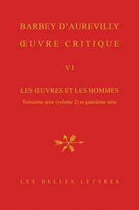 OEUVRE CRITIQUE VI - LES OEUVRES ET LES HOMMES, TROISIEME SERIE (VOL. 2). XXII, FEMMES ET MORALISTE.