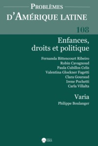 ENFANCES, DROITS ET POLITIQUE-PAL 108 (1-2018)