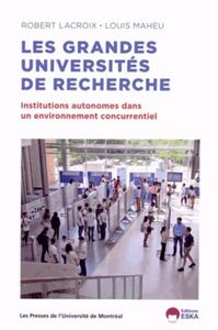 LES GRANDES UNIVERSITES DE RECHERCHE