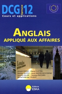 DCG 12 - ANGLAIS APPLIQUE AUX AFFAIRES