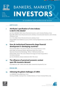 HOW DO INSTITUTIONAL FRAMEWORKS SHAPE FINANCIAL DEV IN DEV.COUNTRIES? BMI 161