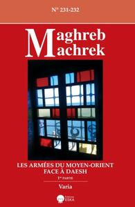 LES ARMEES DU MOYEN-ORIENT FACE A DAESH-1ERE PARTIE-MAGHREB MACHREK 231-232