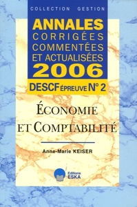 ECONOMIE ET COMPTABILITE DESCF N.2-2006