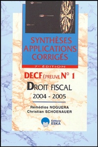 DROIT FISCAL 2004-2005 7E ED.