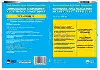 COMMUNICATION ET MANAGEMENT VOL.13 N°1-2016