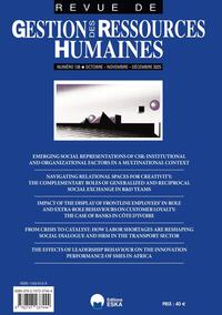 Gestion des ressources humaines n°138-Oct-Nov-Déc 2025