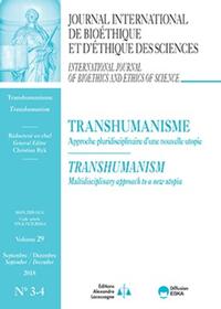 TRANSHUMANISME-JIB VOL29 N°3-4 2018