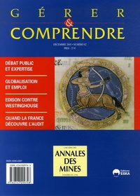 GERER ET COMPRENDRE N 82-DEBAT PUBLIC