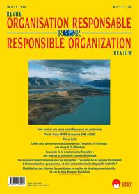 Revue de l'Organisation Responsable 1-2024