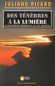 DES TENEBRES A LA LUMIERE NLLE ED