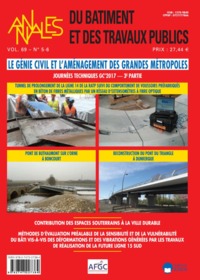 LE GENIE CIVIL&L'AMENAGEMENT DES GRDES METROPOLES-3E PARTIE-BTP 5-6 VOL69-2017