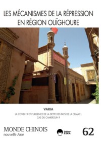 LES MECANISMES DE LA REPRESSION EN REGION OUIGHOURE - VOL62 - REVUE MONDE CHINOIS 62