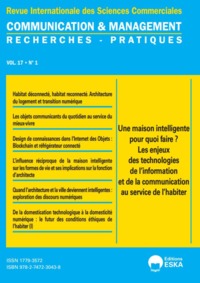 UNE MAISON INTELLIGENTE POUR QUOI FAIRE ? LES ENJEUX DES TECHNOLOGIES..CM 1-2020