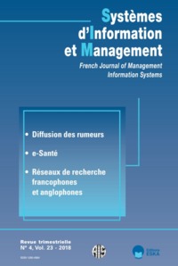 RESEAUX DE RECHERCHE FRANCOPHONES ET ANGLOPHONES-SIM N°4 VOL 23-2018