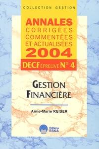 GESTION FINANCIERE DECF EPREUVE N.4