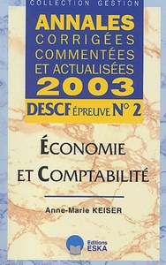 DESCF 2 ECONOMIE ET COMPTABILITE