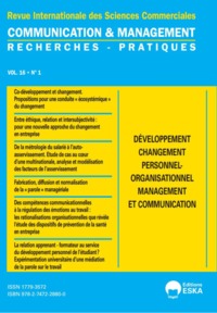DEVELOPPEMENT CHANGEMENT PERSONNEL-ORGA.MANAG&COMMUNICATION-CM 1-2019