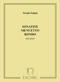 SONATINE MENUETTO ET RONDO PIANO PIANO