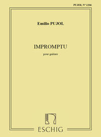 IMPROMPTU (PUJOL 1206) GUITARE